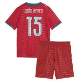 Otroški Portugalska Joao Neves #15 Replika nogometni dresi kompleti Domači SP 2026 Kratek Rokav (+ hlače)