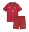 Otroški Portugalska Rafael Leao #17 Replika nogometni dresi kompleti Domači SP 2026 Kratek Rokav (+ hlače)