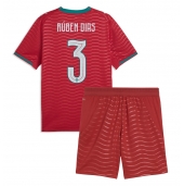Otroški Portugalska Ruben Dias #3 Replika nogometni dresi kompleti Domači SP 2026 Kratek Rokav (+ hlače)