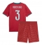Otroški Portugalska Ruben Dias #3 Replika nogometni dresi kompleti Domači SP 2026 Kratek Rokav (+ hlače)