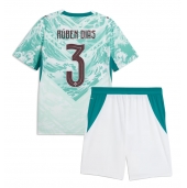Otroški Portugalska Ruben Dias #3 Replika nogometni dresi kompleti Gostujoči SP 2026 Kratek Rokav (+ hlače)