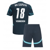 Otroški RB Leipzig Arthur Vermeeren #18 Replika nogometni dresi kompleti Tretji 2024-25 Kratek Rokav (+ hlače)