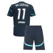 Otroški RB Leipzig Lois Openda #11 Replika nogometni dresi kompleti Tretji 2024-25 Kratek Rokav (+ hlače)