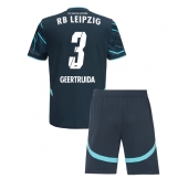 Otroški RB Leipzig Lutsharel Geertruida #3 Replika nogometni dresi kompleti Tretji 2024-25 Kratek Rokav (+ hlače)