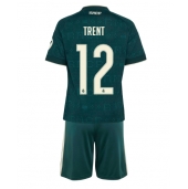 Otroški Real Madrid Alexander-Arnold #12 Replika nogometni dresi kompleti Gostujoči 2026-27 Kratek Rokav (+ hlače)