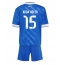 Otroški Real Madrid Arda Guler #15 Replika nogometni dresi kompleti Tretji 2025-26 Kratek Rokav (+ hlače)