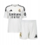Otroški Real Madrid Daniel Carvajal #2 Replika nogometni dresi kompleti Domači 2024-25 Kratek Rokav (+ hlače)