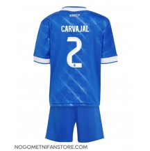 Otroški Real Madrid Daniel Carvajal #2 Replika nogometni dresi kompleti Tretji 2025-26 Kratek Rokav (+ hlače)