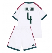 Otroški Real Madrid Dean Huijsen #4 Replika nogometni dresi kompleti Domači 2026-27 Kratek Rokav (+ hlače)