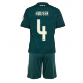 Otroški Real Madrid Dean Huijsen #4 Replika nogometni dresi kompleti Gostujoči 2026-27 Kratek Rokav (+ hlače)