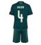 Otroški Real Madrid Dean Huijsen #4 Replika nogometni dresi kompleti Gostujoči 2026-27 Kratek Rokav (+ hlače)