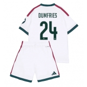 Otroški Real Madrid Denzel Dumfries #24 Replika nogometni dresi kompleti Domači 2026-27 Kratek Rokav (+ hlače)