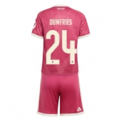 Otroški Real Madrid Denzel Dumfries #24 Replika nogometni dresi kompleti Tretji 2026-27 Kratek Rokav (+ hlače)