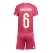 Otroški Real Madrid Eduardo Camavinga #6 Replika nogometni dresi kompleti Tretji 2026-27 Kratek Rokav (+ hlače)