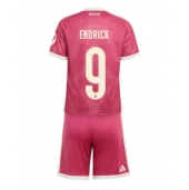 Otroški Real Madrid Endrick #9 Replika nogometni dresi kompleti Tretji 2026-27 Kratek Rokav (+ hlače)