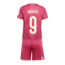 Otroški Real Madrid Endrick #9 Replika nogometni dresi kompleti Tretji 2026-27 Kratek Rokav (+ hlače)