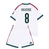 Otroški Real Madrid Federico Valverde #8 Replika nogometni dresi kompleti Domači 2026-27 Kratek Rokav (+ hlače)