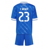 Otroški Real Madrid Ferland Mendy #23 Replika nogometni dresi kompleti Tretji 2025-26 Kratek Rokav (+ hlače)