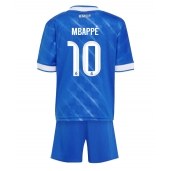 Otroški Real Madrid Kylian Mbappe #10 Replika nogometni dresi kompleti Tretji 2025-26 Kratek Rokav (+ hlače)