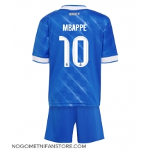 Otroški Real Madrid Kylian Mbappe #10 Replika nogometni dresi kompleti Tretji 2025-26 Kratek Rokav (+ hlače)