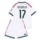 Otroški Real Madrid Marc Cucurella #17 Replika nogometni dresi kompleti Domači 2026-27 Kratek Rokav (+ hlače)