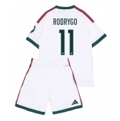 Otroški Real Madrid Rodrygo Goes #11 Replika nogometni dresi kompleti Domači 2026-27 Kratek Rokav (+ hlače)