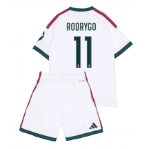 Otroški Real Madrid Rodrygo Goes #11 Replika nogometni dresi kompleti Domači 2026-27 Kratek Rokav (+ hlače)