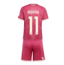 Otroški Real Madrid Rodrygo Goes #11 Replika nogometni dresi kompleti Tretji 2026-27 Kratek Rokav (+ hlače)