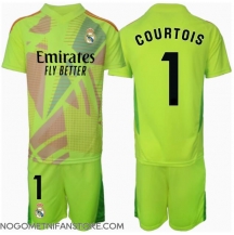 Otroški Real Madrid Thibaut Courtois #1 Vratar Replika nogometni dresi kompleti Tretji 2024-25 Kratek Rokav (+ hlače)