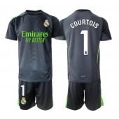 Otroški Real Madrid Thibaut Courtois #1 Vratar Replika nogometni dresi kompleti Tretji 2025-26 Kratek Rokav (+ hlače)