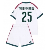 Otroški Real Madrid Yan Diomande #25 Replika nogometni dresi kompleti Domači 2026-27 Kratek Rokav (+ hlače)