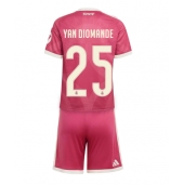 Otroški Real Madrid Yan Diomande #25 Replika nogometni dresi kompleti Tretji 2026-27 Kratek Rokav (+ hlače)