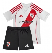 Otroški River Plate Replika nogometni dresi kompleti Domači 2024-25 Kratek Rokav (+ hlače)