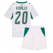 Otroški Senegal Habib Diallo #20 Replika nogometni dresi kompleti Domači SP 2026 Kratek Rokav (+ hlače)