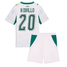 Otroški Senegal Habib Diallo #20 Replika nogometni dresi kompleti Domači SP 2026 Kratek Rokav (+ hlače)