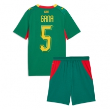 Otroški Senegal Idrissa Gueye #5 Replika nogometni dresi kompleti Gostujoči SP 2026 Kratek Rokav (+ hlače)