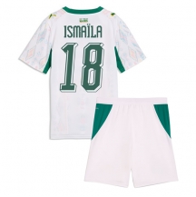 Otroški Senegal Ismaila Sarr #18 Replika nogometni dresi kompleti Domači SP 2026 Kratek Rokav (+ hlače)