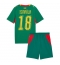 Otroški Senegal Ismaila Sarr #18 Replika nogometni dresi kompleti Gostujoči SP 2026 Kratek Rokav (+ hlače)