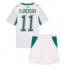 Otroški Senegal Nicolas Jackson #11 Replika nogometni dresi kompleti Domači SP 2026 Kratek Rokav (+ hlače)