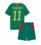 Otroški Senegal Nicolas Jackson #11 Replika nogometni dresi kompleti Gostujoči SP 2026 Kratek Rokav (+ hlače)