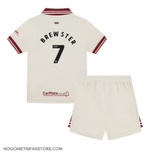 Otroški Sheffield United Rhian Brewster #7 Replika nogometni dresi kompleti Tretji 2024-25 Kratek Rokav (+ hlače)