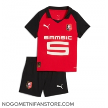 Otroški Stade Rennais Replika nogometni dresi kompleti Domači 2025-26 Kratek Rokav (+ hlače)