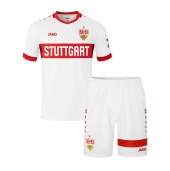 Otroški Stuttgart Replika nogometni dresi kompleti Domači 2024-25 Kratek Rokav (+ hlače)