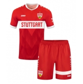 Otroški Stuttgart Replika nogometni dresi kompleti Gostujoči 2024-25 Kratek Rokav (+ hlače)