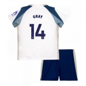 Otroški Tottenham Hotspur Archie Gray #14 Replika nogometni dresi kompleti Domači 2025-26 Kratek Rokav (+ hlače)