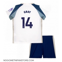 Otroški Tottenham Hotspur Archie Gray #14 Replika nogometni dresi kompleti Domači 2025-26 Kratek Rokav (+ hlače)