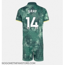 Otroški Tottenham Hotspur Archie Gray #14 Replika nogometni dresi kompleti Tretji 2024-25 Kratek Rokav (+ hlače)