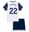 Otroški Tottenham Hotspur Brennan Johnson #22 Replika nogometni dresi kompleti Domači 2024-25 Kratek Rokav (+ hlače)