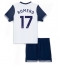 Otroški Tottenham Hotspur Cristian Romero #17 Replika nogometni dresi kompleti Domači 2024-25 Kratek Rokav (+ hlače)
