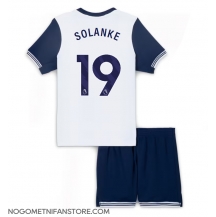 Otroški Tottenham Hotspur Dominic Solanke #19 Replika nogometni dresi kompleti Domači 2024-25 Kratek Rokav (+ hlače)